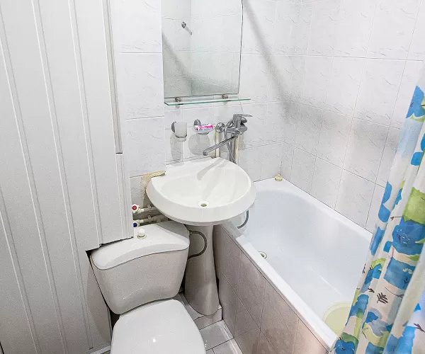 Одноместный однокомнатный номер Стандарт 1-й категории в 1 корпусе в санатории «Здоровье» в г. Железноводске - фотография