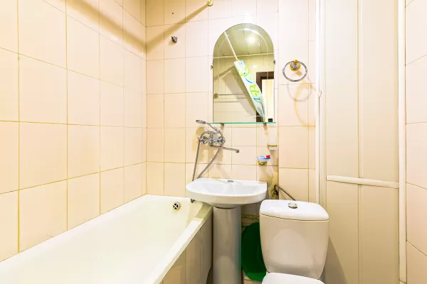 Одноместный однокомнатный номер Стандарт 1 категории в 1 корпусе в санатории «Здоровье» в г. Железноводске - фотография